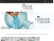 Tablet Screenshot of larimarandsilver.com